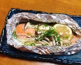 自慢のサーモンのホイル焼き *☻*作り方8写真