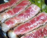 ハンバーグ職人のステーキの焼き方（湯煎）作り方50写真