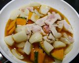 簡単！かぼちゃの出汁煮作り方3写真