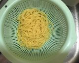 トマトの冷製スープのつけ麵風パスタ作り方2写真