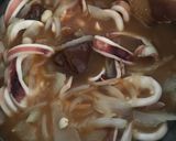 いかとお豆のハヤシライス作り方4写真