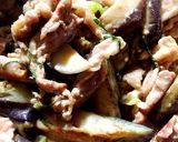 紫蘇たっぷり♪豚肉となすのポン酢炒め作り方3写真