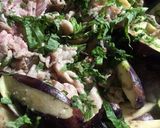 紫蘇たっぷり♪豚肉となすのポン酢炒め作り方4写真