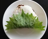昆布おにぎり△大葉まくだけ！作り方2写真