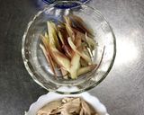 鶏胸肉とみょうがの辛子酢味噌和え作り方3写真