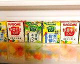 お弁当のお供に紙パック飲料が保冷剤作り方2写真
