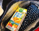 お弁当のお供に紙パック飲料が保冷剤作り方3写真