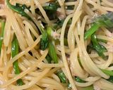 簡単　ほうれん草シーチキンパスタ作り方16写真