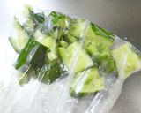 よだれ鶏のたれと胡瓜で！たたききゅうり。作り方3写真