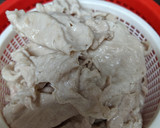 簡単♪冷し坦々風豚しゃぶうどん♪作り方1写真