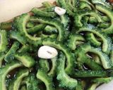 ゴーヤのニンニク麺つゆ漬け作り方3写真