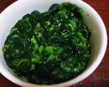 朝ご飯の定番！モロヘイヤのとろろ作り方4写真