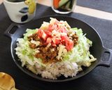 子どももOK！簡単タコライス～丼弁当にも作り方5写真