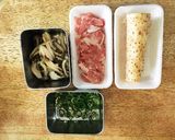 しめじと長いものガーリック炒め作り方1写真