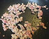 簡単★ズッキーニと挽肉の塩昆布とろみ炒め作り方1写真