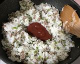 とろ〜りたまごの香ばしオムライス♫作り方4写真