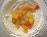 フルーツたっぷり♪ヨーグルトアイスケーキ作り方3写真