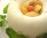 フルーツたっぷり♪ヨーグルトアイスケーキ作り方5写真