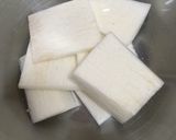 納豆長芋卵黄豆腐どんぶり作り方2写真
