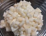 納豆長芋卵黄豆腐どんぶり作り方6写真