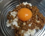 納豆長芋卵黄豆腐どんぶり作り方9写真