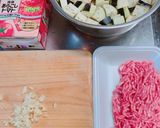 簡単！ナスとひき肉のスパイスカレー✨作り方1写真