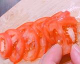 切って巻くだけバラみたいな トマトサラダ作り方5写真