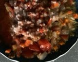 ヨーグルトでカルボナーラ風ミートソース丼作り方6写真