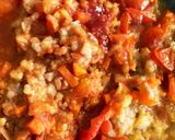 ヨーグルトでカルボナーラ風ミートソース丼作り方7写真