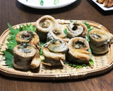 太刀魚の梅しそ竜田揚げロール～♡作り方6写真