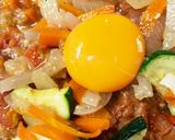 ヨーグルトでカルボナーラ風ミートソース丼作り方22写真