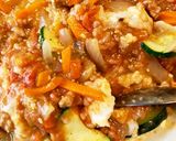 ヨーグルトでカルボナーラ風ミートソース丼作り方24写真