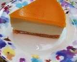 マンゴーのレアチーズケーキ作り方17写真