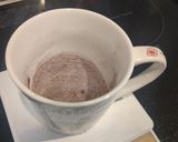 【レンジ簡単】ココアの米粉のマグ蒸しパン作り方1写真