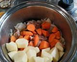 味しみ！煮崩れなし！肉じゃが作り方5写真