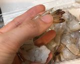 餃子の皮で、海老シソチーズ巻き作り方1写真