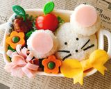 押すだけ！ハムカッターで、薄焼き卵のお花作り方7写真