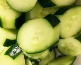 きゅうりと生わかめの酢の物風浅漬け作り方1写真