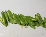 ☆副菜に♪モロッコいんげんのごま和え☆作り方2写真