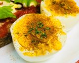 ゆで卵にピリ辛子カレー作り方2写真