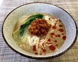 【超簡単】ごまドレで作る冷やし坦々素麺作り方6写真