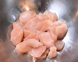 ♡鶏のささみのピリ辛油淋鶏♡作り方1写真