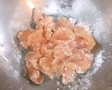 ♡鶏のささみのピリ辛油淋鶏♡作り方4写真
