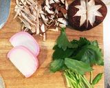 お鍋で具たっぷり茶碗蒸し(鶏肉なし)作り方3写真