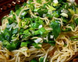 青唐辛子とたっぷり韮のやみつき塩焼きそば作り方7写真