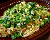 青唐辛子とたっぷり韮のやみつき塩焼きそば作り方6写真