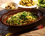 青唐辛子とたっぷり韮のやみつき塩焼きそば作り方10写真