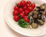 あさりとトマトのスープ作り方1写真