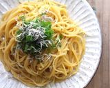 mレンジで！ちりめんじゃこの和風パスタ作り方3写真