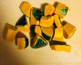 南瓜とがら海老の煮物作り方3写真